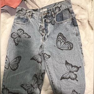 Butterfly jeans